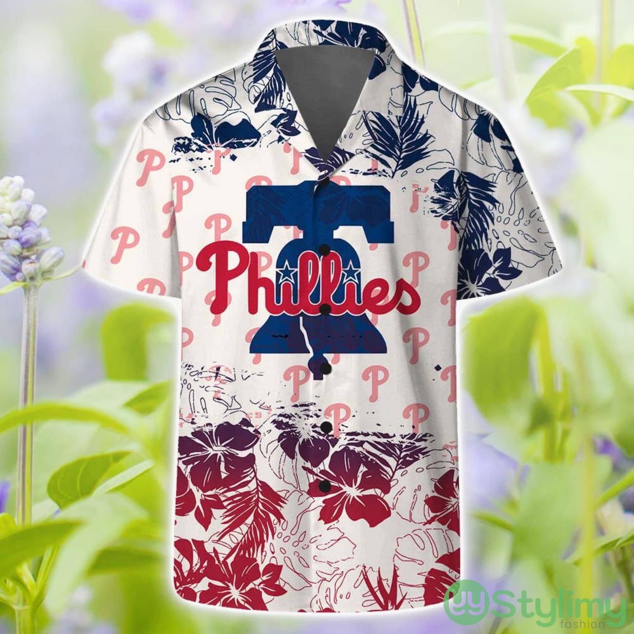 Philadelphia Phillies MLB Short Sleeve Shirt One Pride Pattern Combo Hawaiian Shirt And Shorts 4 Philadelphia Phillies MLB Short Sleeve Shirt One Pride Pattern Combo Hawaiian Shirt And Shorts Product Photo 1