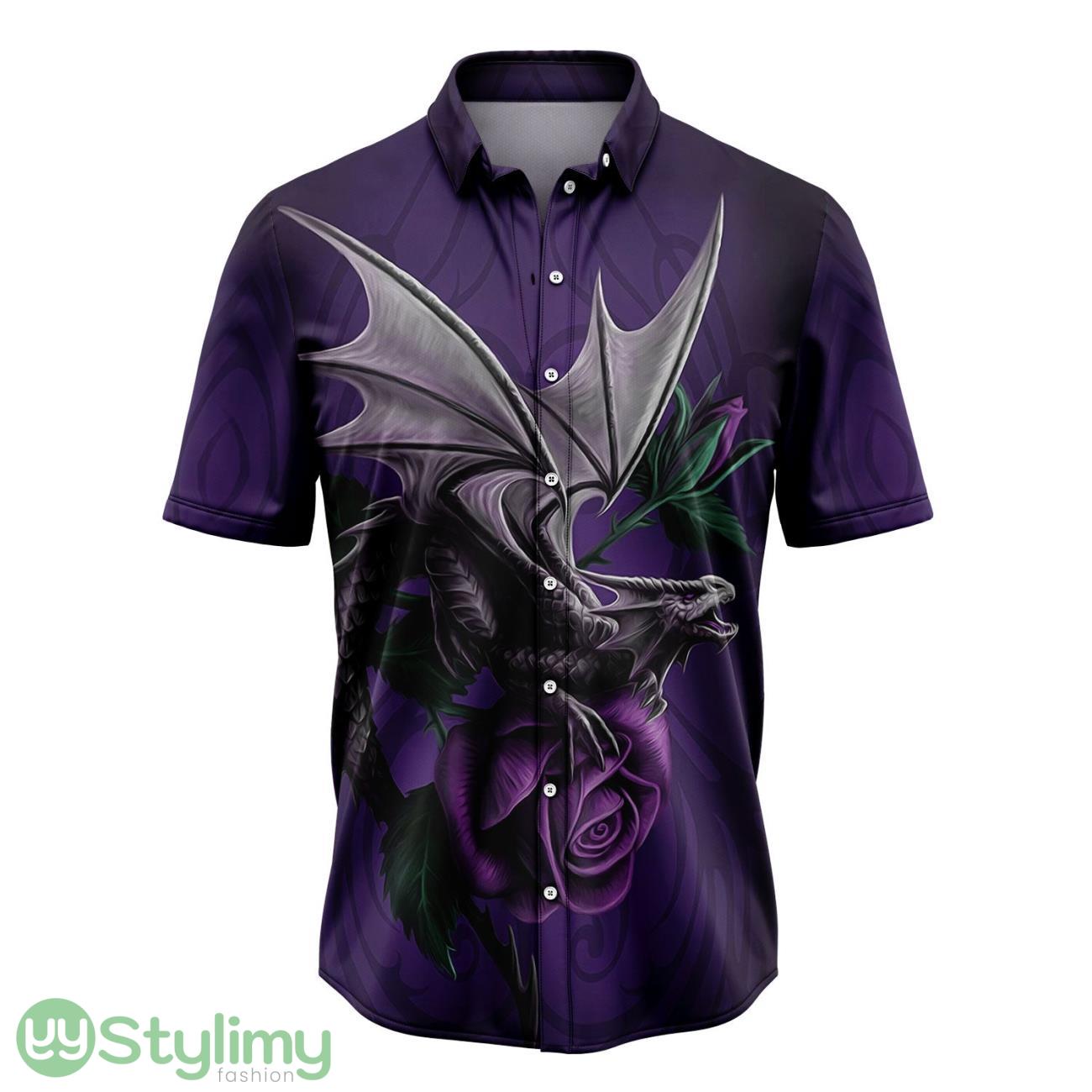 Purple Dragon Hawaiian Shirt Aloha Beach Shirt For Summer Holiday 2 Purple Dragon Hawaiian Shirt Aloha Beach Shirt For Summer Holiday Product Photo 1