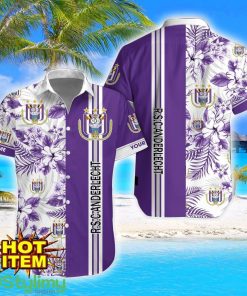 R.S.C. Anderlecht Tropical Aloha Hawaiian Shirt And Shorts Custom Name Product Photo 1