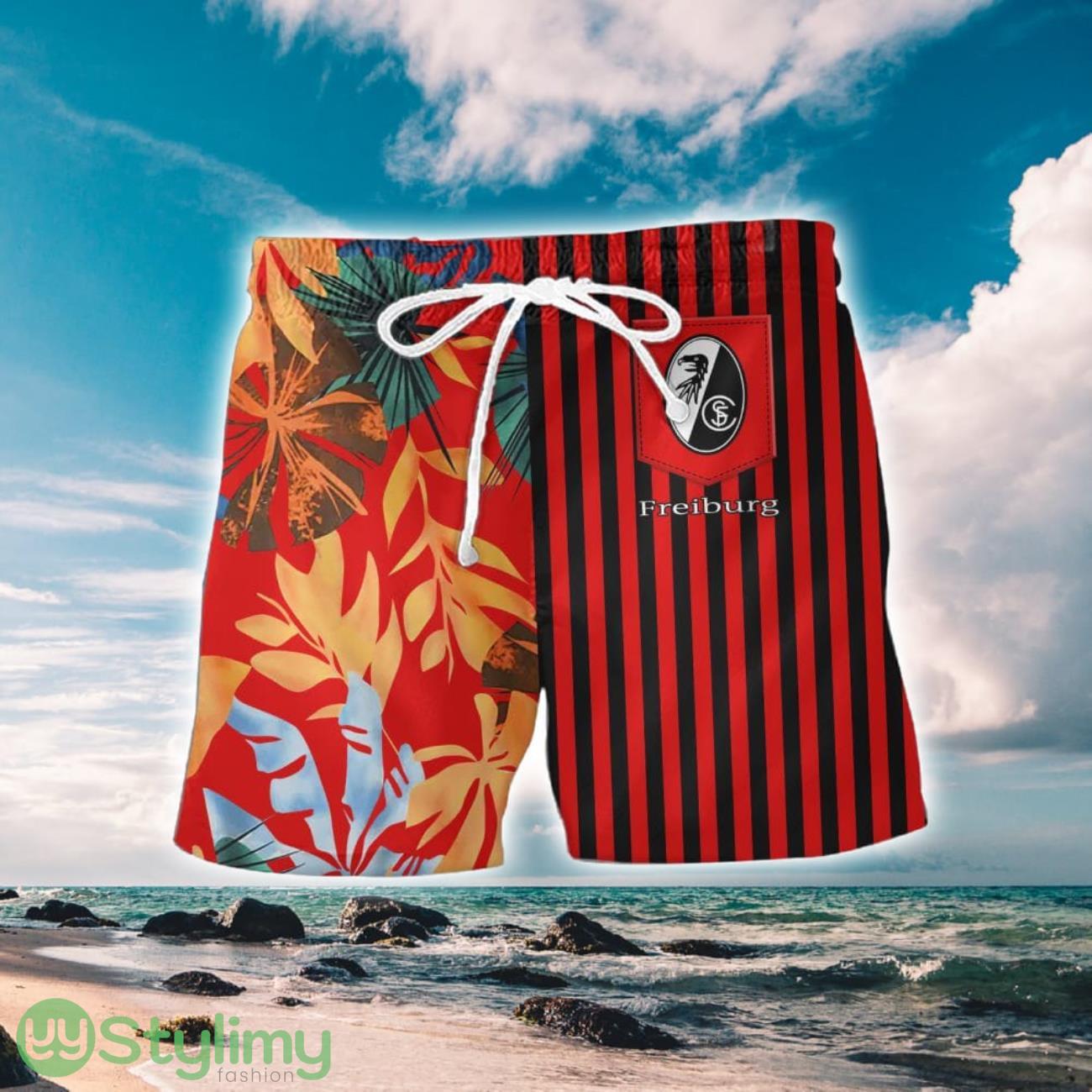 SC Freiburg Aloha 3D Hawaiian Shirt And Shorts Summer Vacation Gift 2 SC Freiburg Aloha 3D Hawaiian Shirt And Shorts Summer Vacation Gift Product Photo 2