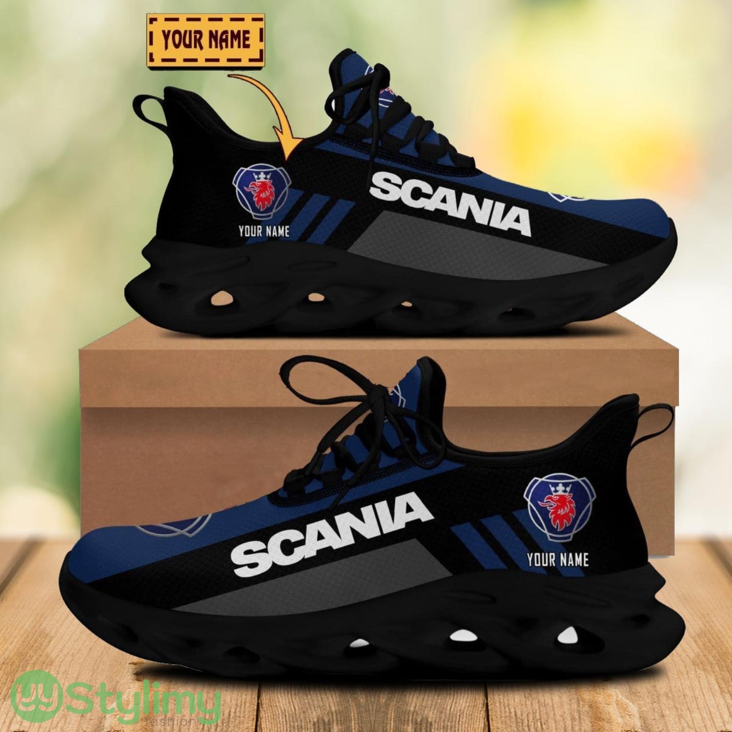 Scania Personalized Name Max Soul Shoes Car Logo Running Sneakers For Men And Women 4 Scania Personalized Name Max Soul Shoes Car Logo Running Sneakers For Men And Women Product Photo 1
