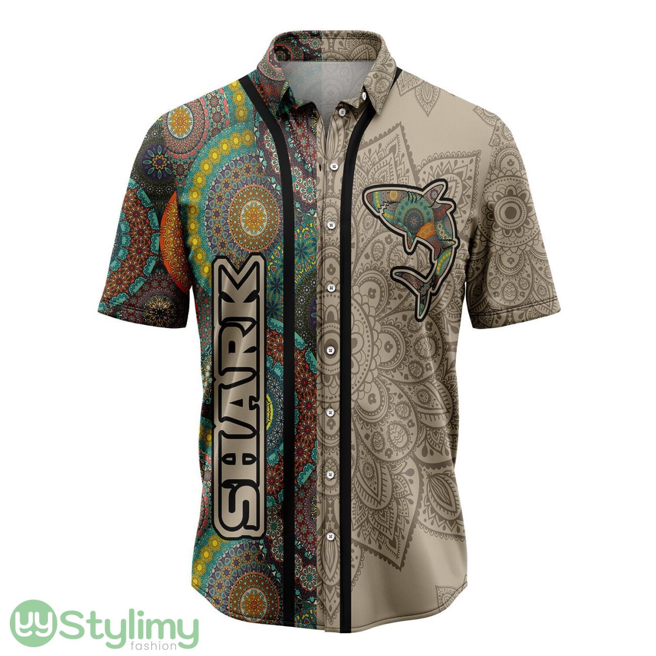 Shark Mandala Hawaiian Shirt Aloha Beach Shirt For Summer Holiday 2 Shark Mandala Hawaiian Shirt Aloha Beach Shirt For Summer Holiday Product Photo 1