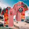 Sheffield United F.C Aloha 3D Hawaiian Shirt And Shorts Summer Vacation Gift Product Photo 2