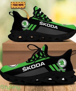 Skoda Auto Personalized Name Max Soul Shoes Car Logo Running Sneakers For Men And Women Product Photo 1