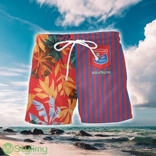 SpVgg Unterhaching Aloha 3D Hawaiian Shirt And Shorts Summer Vacation Gift Product Photo 2