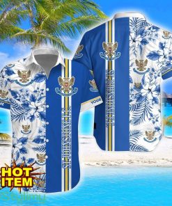 St Johnstone F.C. Tropical Aloha Hawaiian Shirt And Shorts Custom Name Product Photo 1