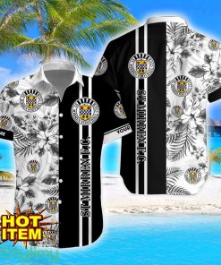 St Mirren F.C. Tropical Aloha Hawaiian Shirt And Shorts Custom Name Product Photo 1
