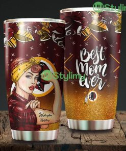 Strong Best Mom Ever Washington Redskins NFL Beautiful Design Tumbler Product Photo 1