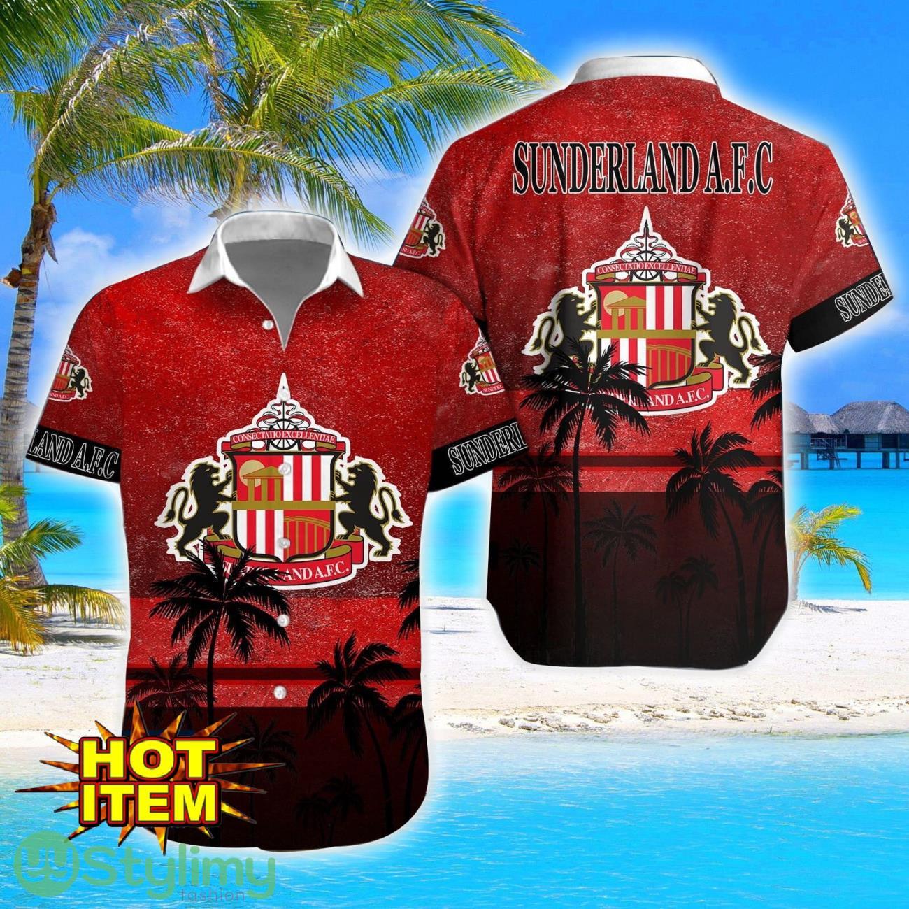 Sunderland A.F.C Tropical Aloha Hawaiian Shirt And Shorts 3 Sunderland A.F.C Tropical Aloha Hawaiian Shirt And Shorts Product Photo 1