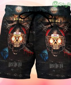 Tampa Bay Buccaneers Skull v2 Beach Hawaiian Shorts For Men Trending Summer Product Photo 1