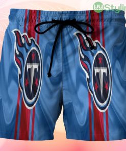 Tennessee Titans Emblem v7 Beach Hawaiian Shorts For Men Trending Summer Product Photo 1