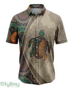 Turtle Mandala Hawaiian Shirt Aloha Beach Shirt For Summer Holiday Product Photo 1
