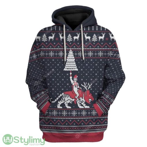 Ugly The Man Custom Hoodie 3D Alll Over Print Gift For Christmas 3D All Over Print Product Photo 1