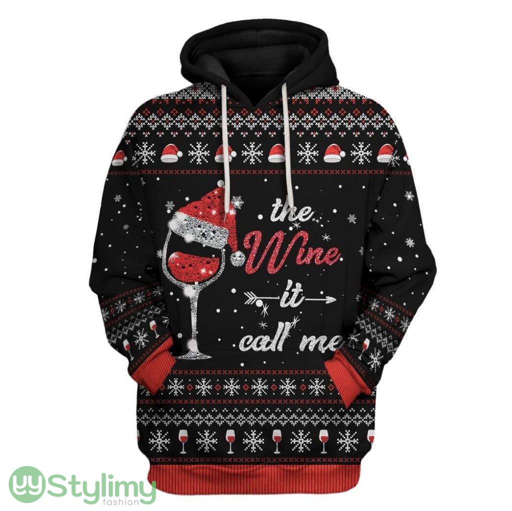 Ugly The Wine It Calls Me Custom Hoodie 3D Alll Over Print Gift For Christmas 6 Ugly The Wine It Calls Me Custom Hoodie 3D Alll Over Print Gift For Christmas Product Photo 1