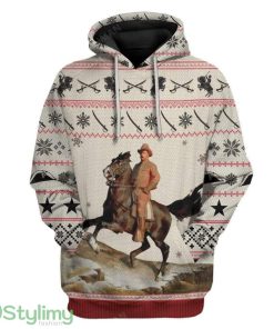 Ugly Theodore Roosevelt Custom Hoodie 3D Alll Over Print Gift For Christmas Product Photo 1