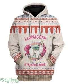 Ugly Unicorn Custom Hoodie 3D Alll Over Print Gift For Christmas Product Photo 1