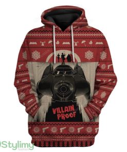 Ugly Villain Proof Custom Hoodie 3D Alll Over Print Gift For Christmas Product Photo 1