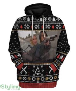 Ugly Woman Yelling At A Terminator Cat Custom Hoodie 3D Alll Over Print Gift For Christmas Product Photo 1