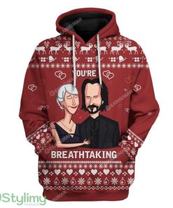 Ugly You're Breathtaking Custom Hoodie 3D Alll Over Print Gift For Christmas Product Photo 1