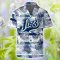 Utah Jazz Summer Hawaii Team Shirt Pattern Leaves Tropical Hawaiian Shirts And Beach Shorts Product Photo 2