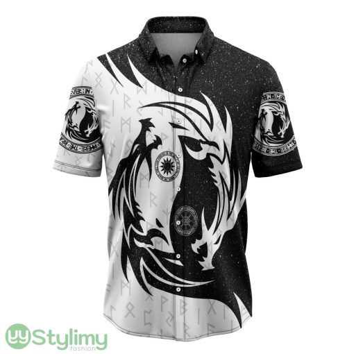 Viking Dragon Hawaiian Shirt Aloha Beach Shirt For Summer Holiday Product Photo 1