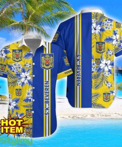 Waasland-Beveren Tropical Aloha Hawaiian Shirt And Shorts Custom Name Product Photo 1
