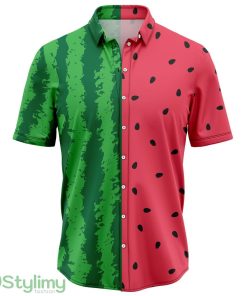 Watermelon Tropical Hawaiian Shirt Aloha Beach Shirt For Summer Holiday Product Photo 1