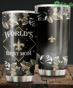 World's Best Mom New Orleans Saints NFL Beautiful Design Tumbler Product Photo 1
