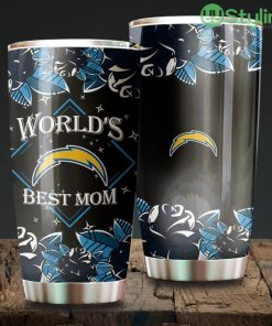 World's Best Mom San Diego Chargers NFL Beautiful Design Tumbler Product Photo 1