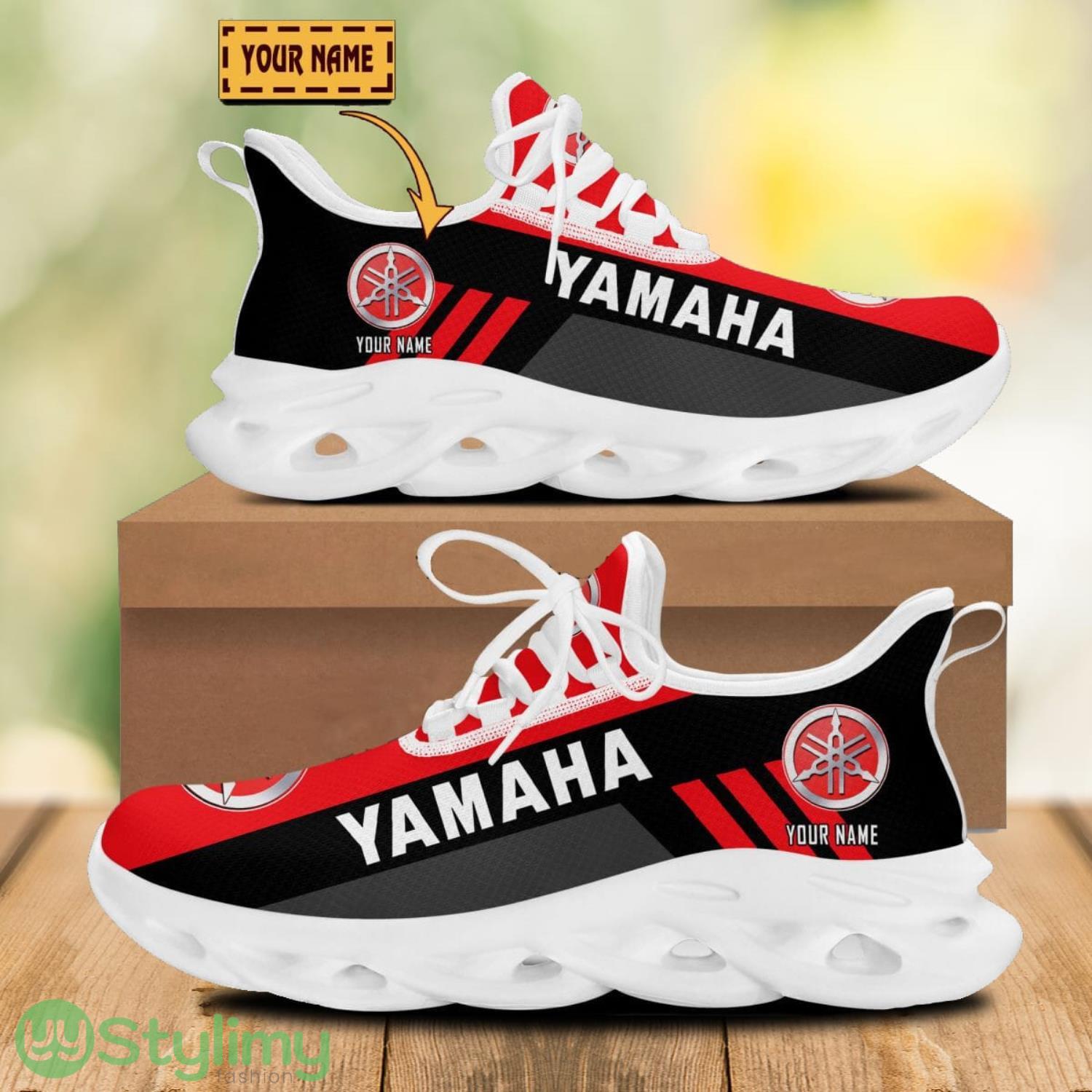 Yamaha Personalized Name Max Soul Shoes Car Logo Running Sneakers For Men And Women 2 Yamaha Personalized Name Max Soul Shoes Car Logo Running Sneakers For Men And Women Product Photo 2