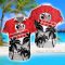 AC Ajaccio Hawaii Coconut 3D Hawaiian Shirt And Short Beach Gift Product Photo 2