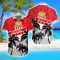 AS Monaco Hawaii Coconut 3D Hawaiian Shirt And Short Beach Gift Product Photo 2