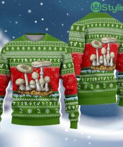 Awesome Mushroom Ugly Christmas Sweater 3D Best Gift Christmas Product Photo 1