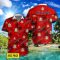 Bayer 04 Leverkusen 3D Hawaiian Shirt and Shorts Vinatge Tree Pattern Beach Shirt For Fans Product Photo 2