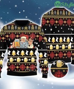 Beer Christmas Ugly Christmas Sweater 3D Best Gift Christmas Product Photo 1