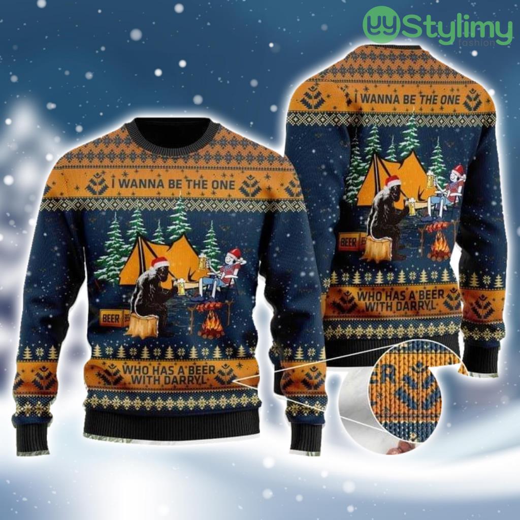 Bigfoot Camping Ugly Christmas Sweater 3D Best Gift Christmas 3 Bigfoot Camping Ugly Christmas Sweater 3D Best Gift Christmas Product Photo 1