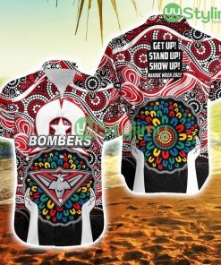 Bombers Australian Football Hawaiian Shirt Naidoc Week 2022 Trending Summer Product Photo 1