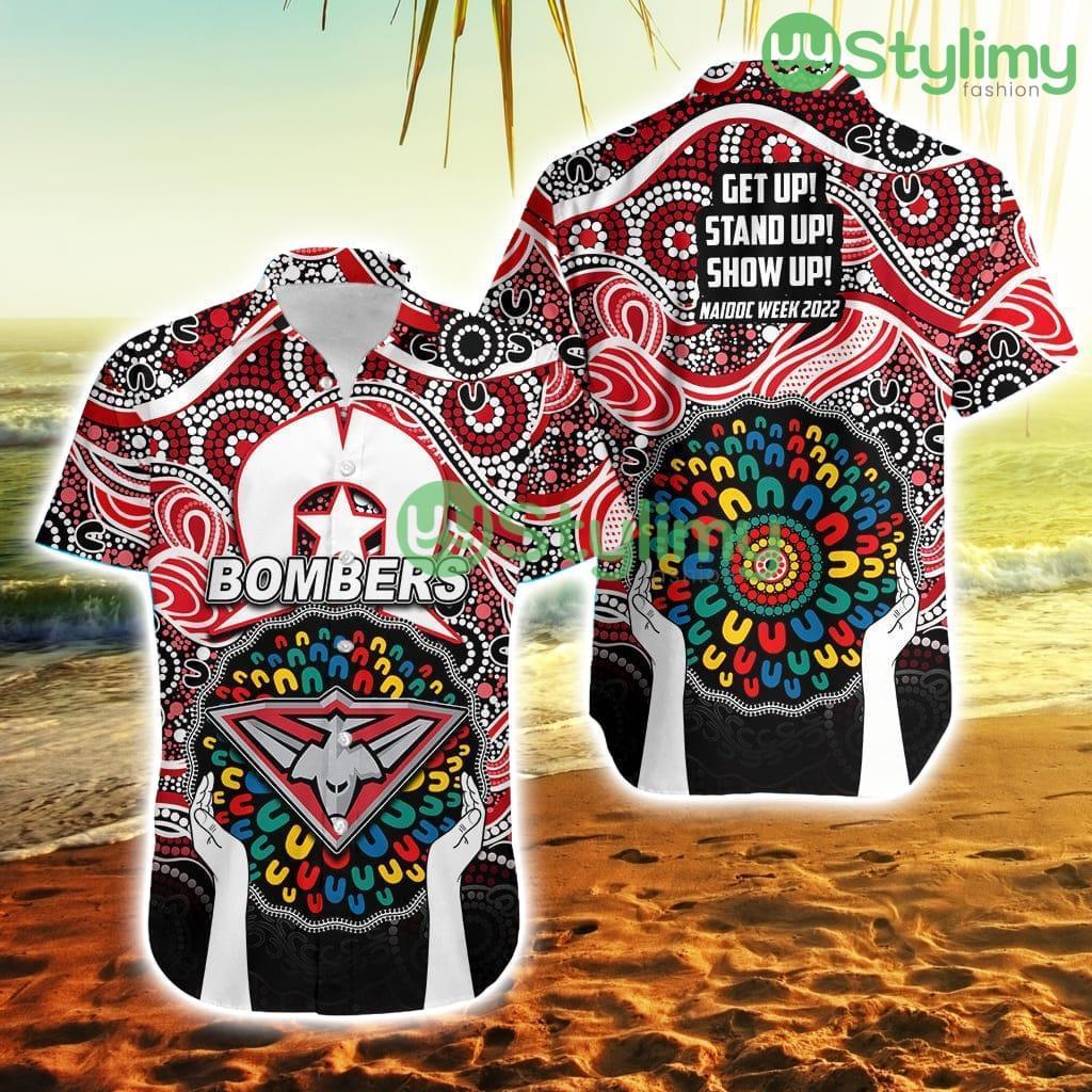 Bombers Australian Football Hawaiian Shirt Naidoc Week 2022 Trending Summer 2 Bombers Australian Football Hawaiian Shirt Naidoc Week 2022 Trending Summer Product Photo 1