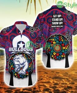 Bulldogs Australian Football Hawaiian Shirt Naidoc Week 2022 Trending Summer Product Photo 1