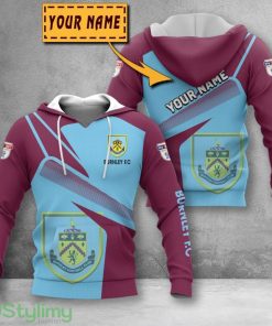 Burnley F.C 3D Printing Hoodie Custom Name For Fans Gift Product Photo 1