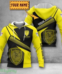 Burton Albion F.C 3D Printing Hoodie Custom Name For Fans Gift Product Photo 1