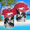 Calgary Stampeders Hawaii Coconut 3D Hawaiian Shirt And Short Beach Gift 3 Calgary Stampeders Hawaii Coconut 3D Hawaiian Shirt And Short Beach Gift Product Photo 2