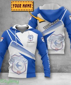 Cardiff City F.C 3D Printing Hoodie Custom Name For Fans Gift Product Photo 1