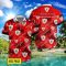 CD Santa Clara 3D Hawaiian Shirt and Shorts Vinatge Tree Pattern Beach Shirt For Fans Product Photo 2