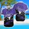 Colorado Rockies Hawaii Coconut 3D Hawaiian Shirt And Short Beach Gift Product Photo 2