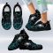Colors Air Cushion Philadelphia Eagles Gradient Sneakers Shoes Gift For Men And Women Product Photo 2