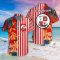 Crawley Town Tropical Hawaiian Shirt And Shorts Gift Ideas For Holiday Product Photo 2