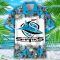 Cronulla Sharks NRL Custom Name Name Tropical Aloha Hawaiian Shirt Product Photo 2