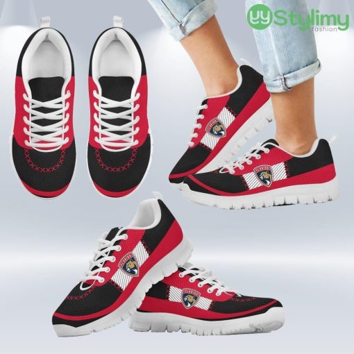 Cross Thread Seamless Beautiful Logo Florida Panthers Sneakers Shoes Gift For Men And Women Product Photo 2