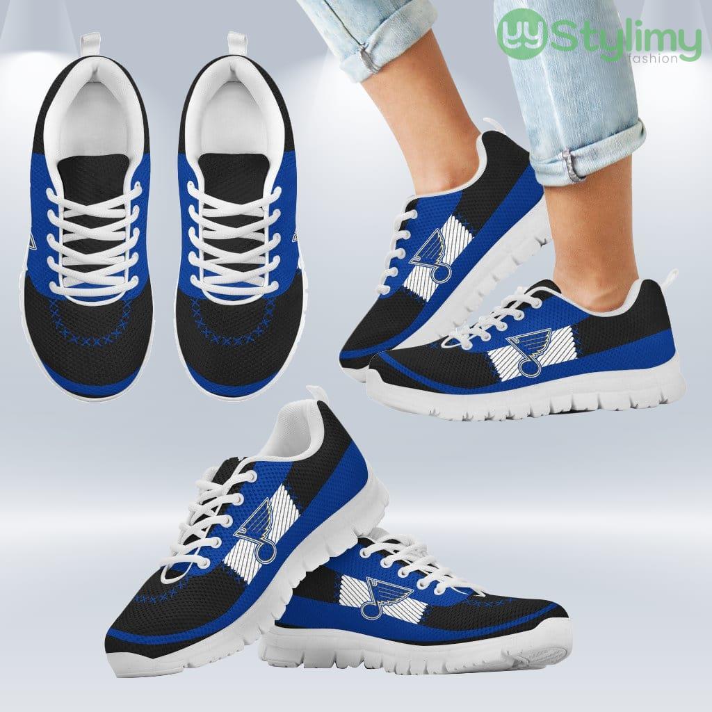 Cross Thread Seamless Beautiful Logo St. Louis Blues Sneakers Shoes Gift For Men And Women 2 Cross Thread Seamless Beautiful Logo St. Louis Blues Sneakers Shoes Gift For Men And Women Product Photo 2